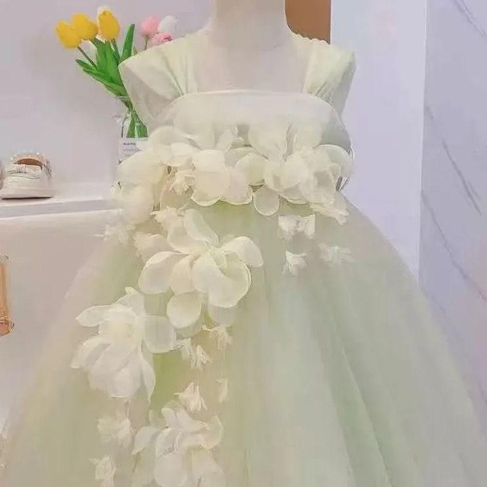 Fiore tridimensionale in tessuto con nappe Fiore in organza riutilizzabile Fiori da appendere ricamati a mano fai-da-te