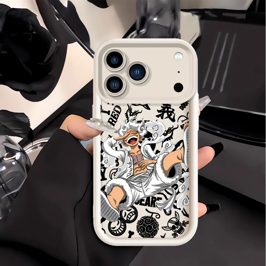 Case for Apple iPhone 17 Pro Max 11 Air 13 Mini 15 16e 16 12 14 Plus XR XS Phone Cover One Pieces Anime
