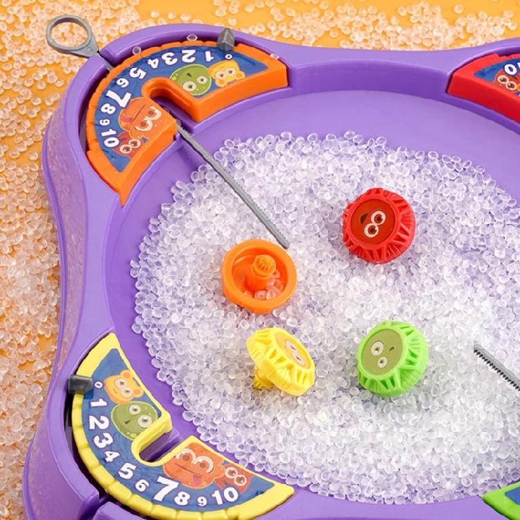 Rotating Top Battle Disk Desktop Interactive Toy Multiplayer Competitive Battle Gyro Portable Desktop Game for Kids