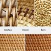 Napkin Holder for Elegant Table Decoration and Event Woven Rattan Napkin Rings Dinner Table Accessories for Party