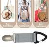 Y5JC Hat Clip for Bag Canvas Clips for Travel Hanging On Backpack Purse Handbag for Beach Traveling Easy To Use & Portable