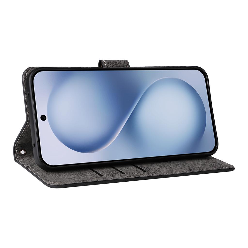 For vivo X200 FE 5G/S30 Pro mini 5G Case Wallet RFID Blocking PU Leather Phone Cover Stand with Strap