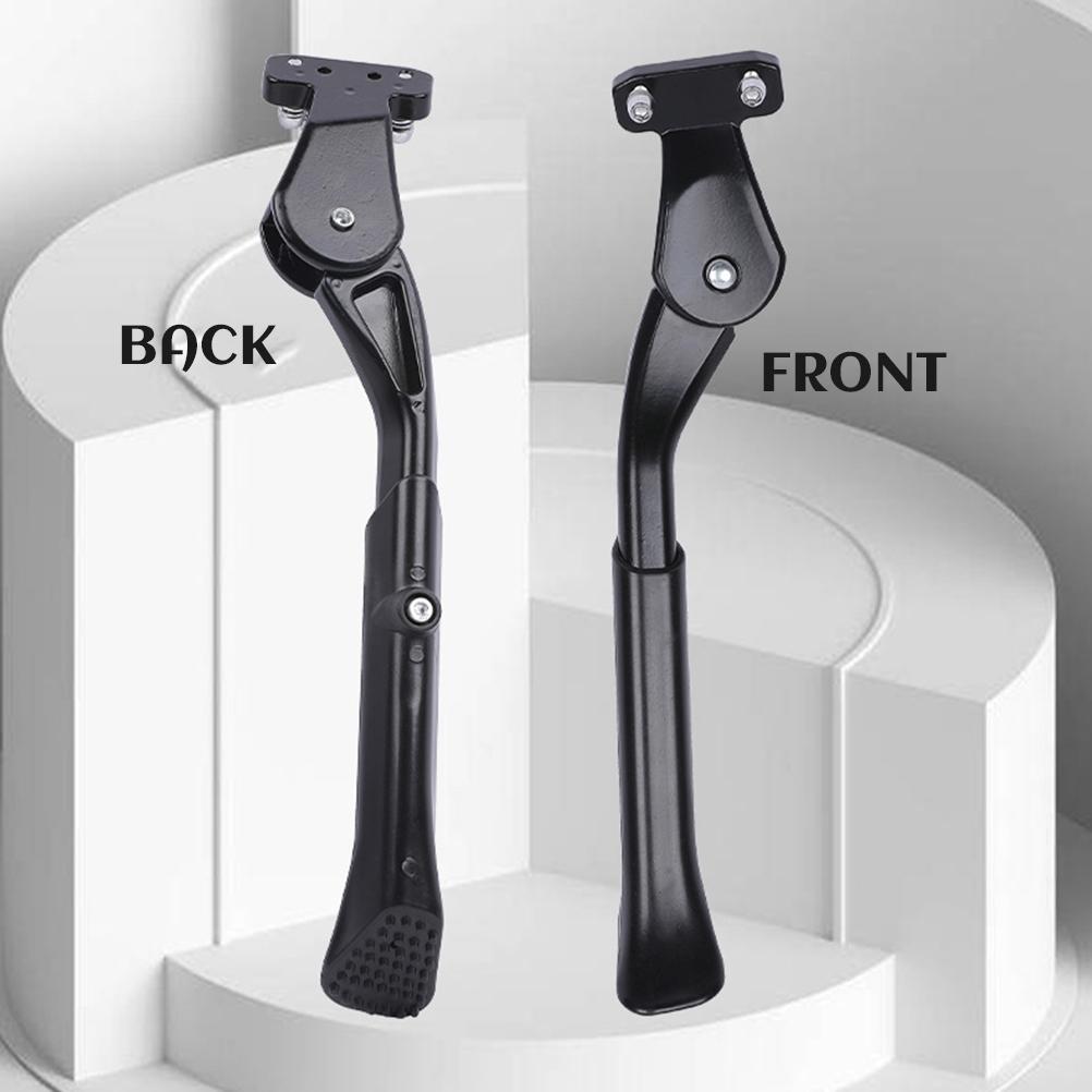 Bike Kickstand Alloy Adjustable Height Rear Side Kick Stand Bike Side Support for 22 24 26 Inch