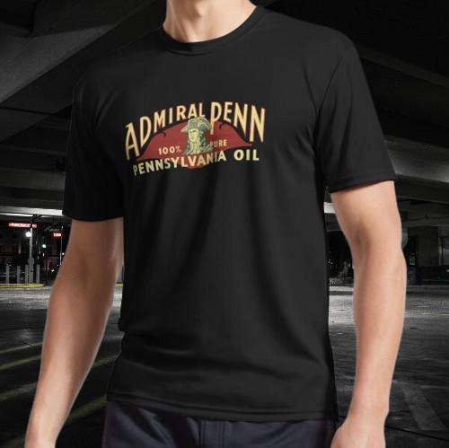Admiral Penn - Pennsylvania Oil Active T-Shirt Funny Size Mode American T-Shirt S разноцветный