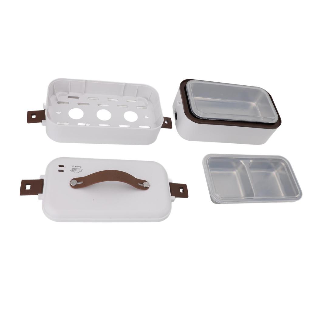 Electric Lunch Box Multifunctional Constant Temperature Heating System Safe Portable Heated Food Warmer for Office