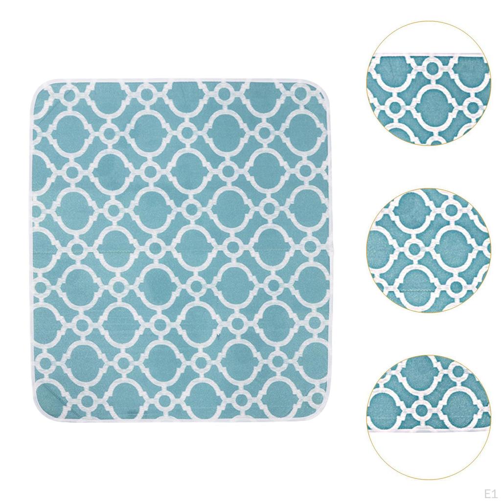 Ironing Pad Protection Anti-slip Foldable Space-saving Soft Clothes Protector Board