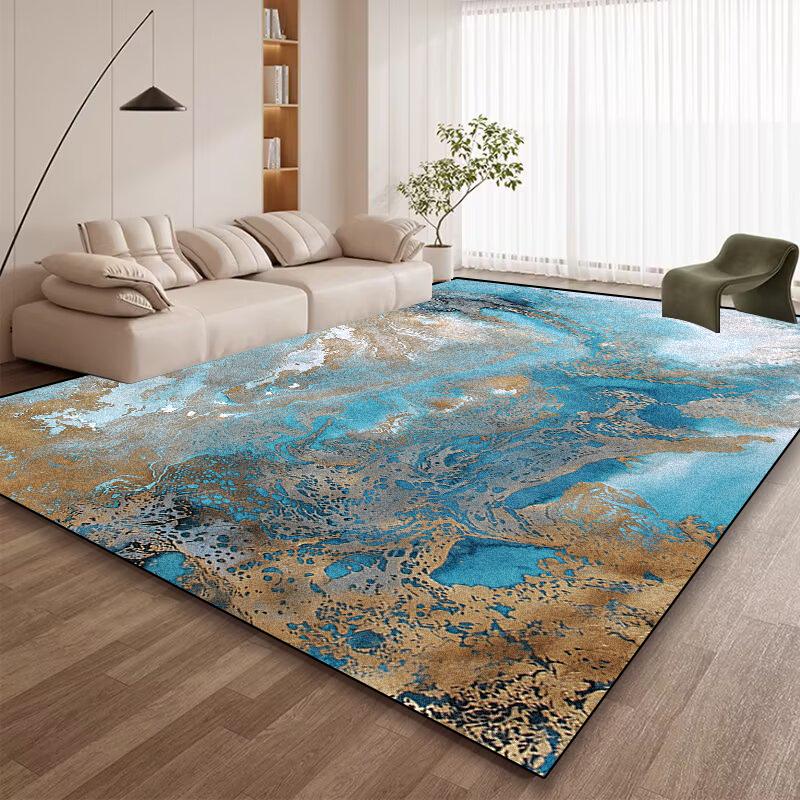 Nordic Luxury Carpet for Living Room Abstract Decoration Home Sofa Large Area Rugs Fashion Coffee Tables Washable Soft Floor Mat