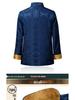 Men's Double-Sided Tang Suit Jacket – Spring/Autumn Ethnic Style with Frog Buttons and Stand Collar