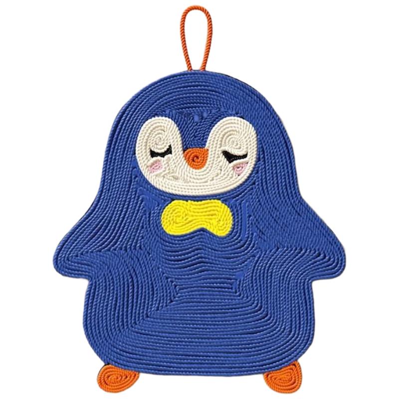 Junchu Penguin Sisal Cat Scratcher Pad