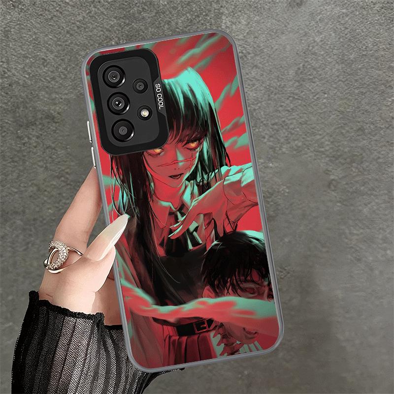 Anime Character Yoru War CSM Soft Phone Case for Samsung A17 A16 A15 A14 A13 A57 A56 A55 A54 A53 A37 A36 A35 A34 A33 A26 A25 A24