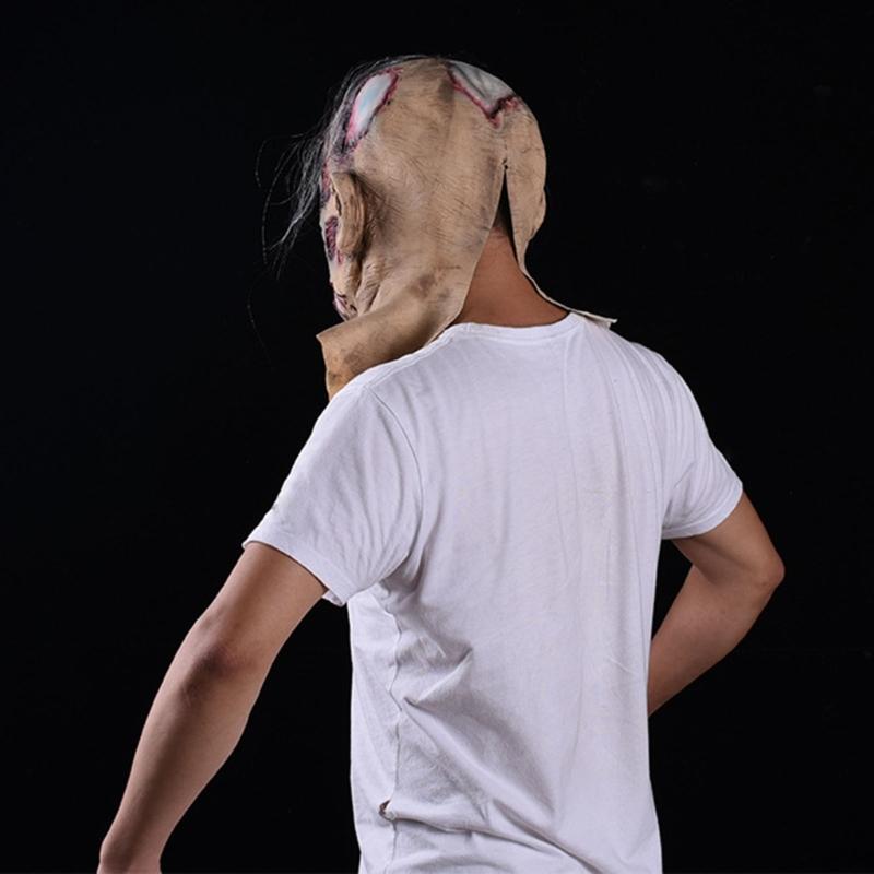 Full Head Eyeball Face Cover Headgear Supplies Party  Cosplay Costumes Dress Up Scary Spooky Eyeball Mask