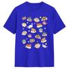 School Friends Crayon Shin Chan T-Shirt Summer Y2K Retro T Shirts 100 Cotton Tshirt For Mens Short Sleeves Clothing