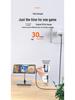 Type-C Elbow 6A Fast Charging Cable for Mobile Gaming and Super Fast Charging