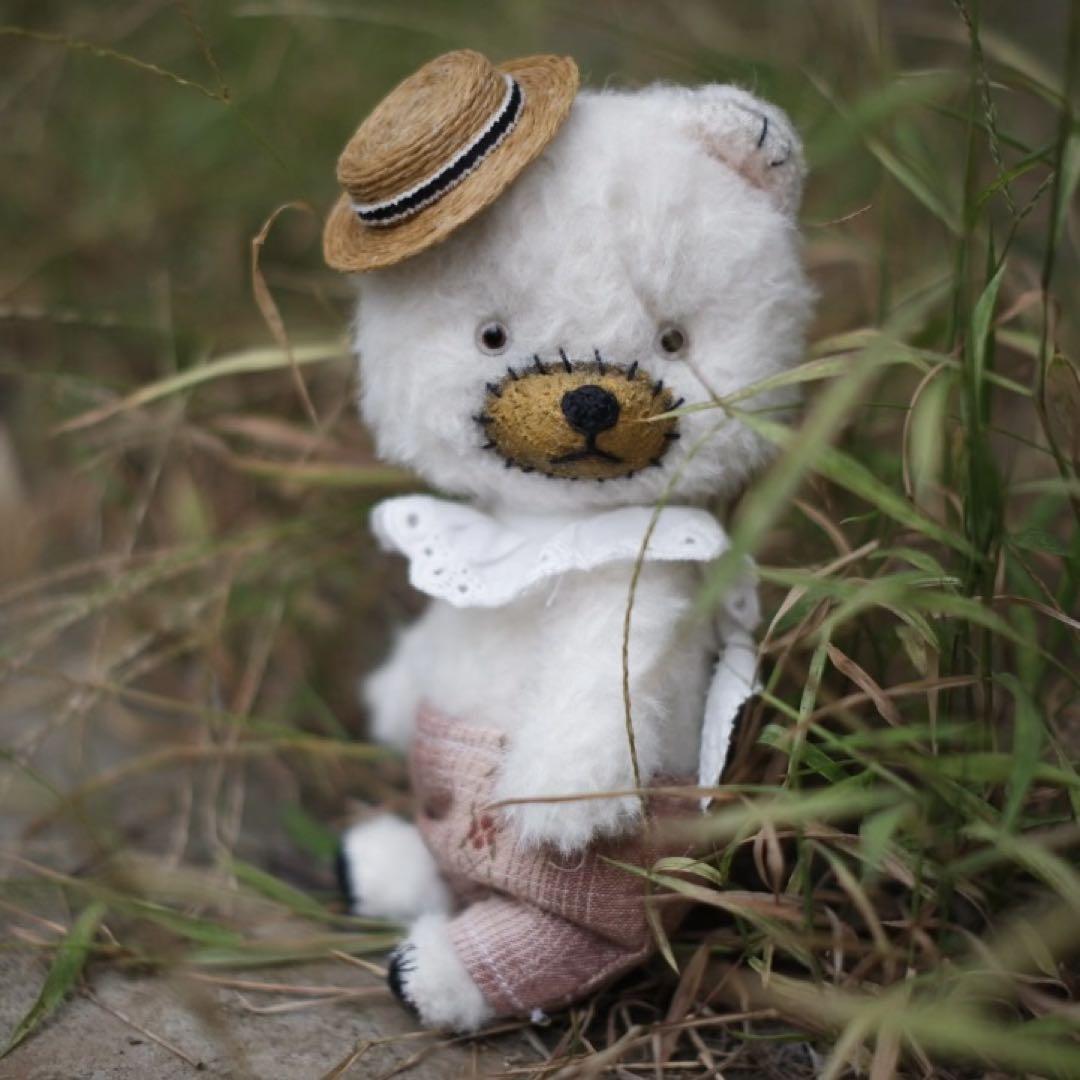 

[USED] Artist Bear, Teddy Bear, Polar Bear, Plush Toy, Overseas Artist