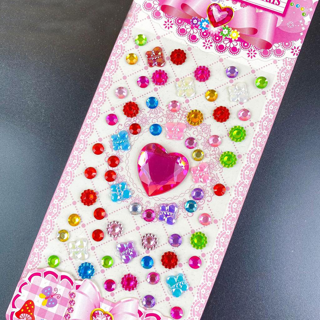 Hoge Kwaliteit 1 Stuk Hoge Kwaliteit Bloemen Hoge Kwaliteit Acryl Hoge Kwaliteit Kristal Hoge Kwaliteit Diamant Hoge Kwaliteit Sticker Hoge Kwaliteit Meisjes