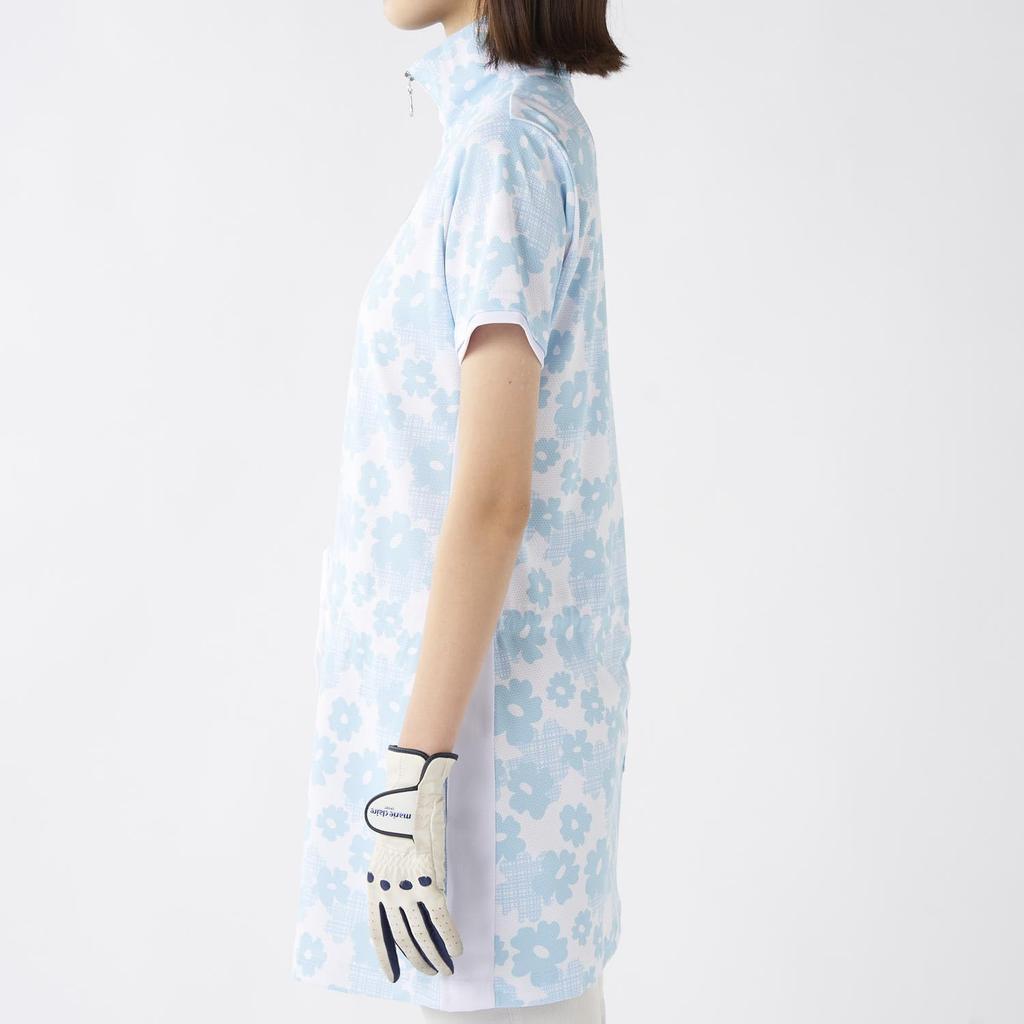 Marie Claire Women's Floral Print Tunic 715420W BL M