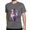 Madoka And Homura Puella Magi Madoka Magica Men Women's T Shirt Anime Humorous Tees T-Shirt 100% Cotton Printed Clothing