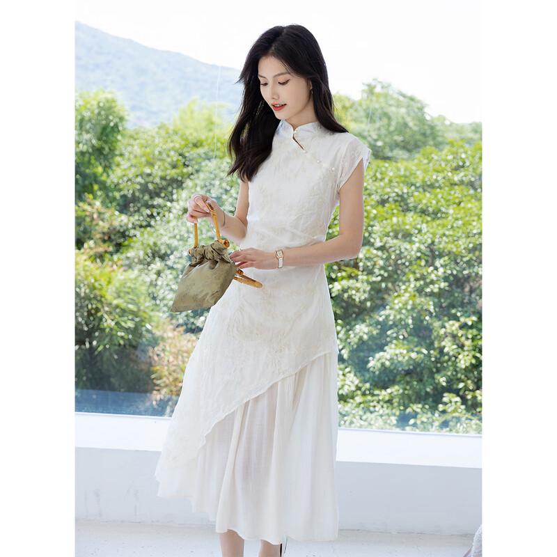 

Mokana Women s Casual Flutter Sleeve A-Line Midi Dress M