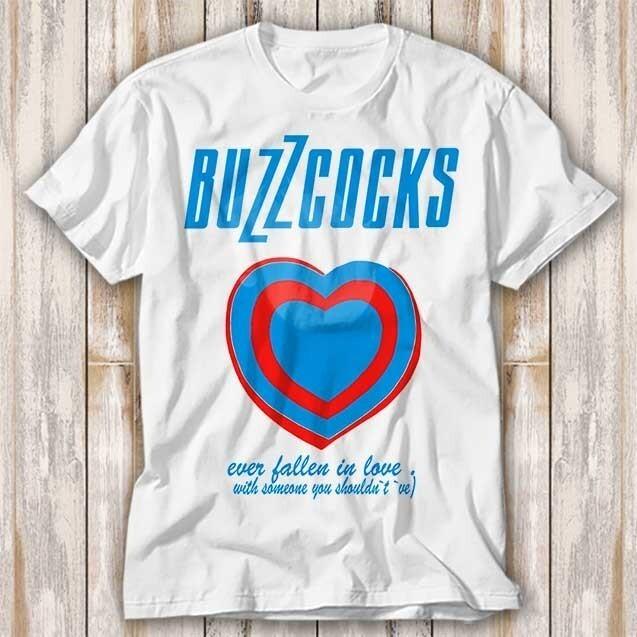 Buzzcocks Band - Ever Fallen In Love T Shirt White Unisex S-5XL EM1251 Unisex T-Shirt M