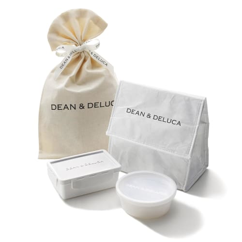 DEAN & DELUCA Lunch Bag Gift, Small, Bento Lunch Box, Compact and Simple