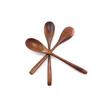 6Pcs Wooden Spoons Set, Kitchen Utensils for Soup, Dessert & Dinner Serving, Wood Cutlery