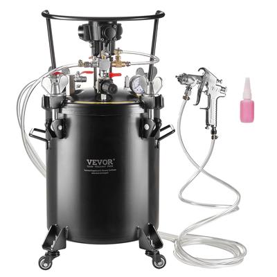 Spray Paint Pressure Pot, 30 L/7.5 Gal Fully Automatic Stirring Pressure Pot Tank, 70 Psi Adjustale Pressure