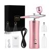 Top 0.3mm Portable Airbrush With 150cm Air Tube Cake Pastry Painting Sprayer Makeup Hair Dye Barber Nail Art Paint Spray Gun