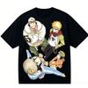 Camiseta para Amante de Anime Bleach Roupa para o Ano Todo Personalidade Roupas Tamanho Plus Unisex Novo Modelo Casais alta qualidade macio
