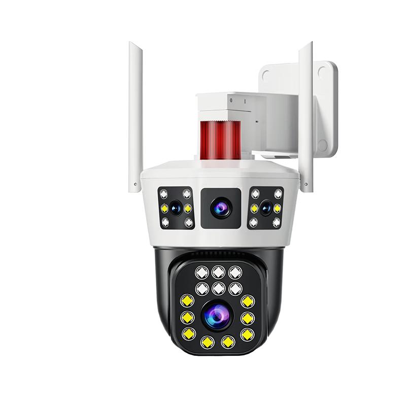 

Haoqu 10MP 360° Multi-Screen Outdoor Security Camera with AI Tracking