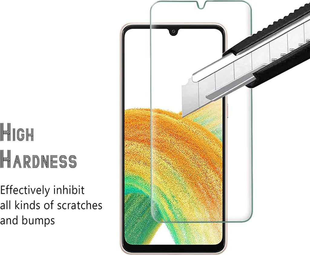 Schutzglas für Galaxy M23 M32 M33 M52 M53 Displayschutzfolie für Samsung Galaxy M51 HD gehärtetes Glas