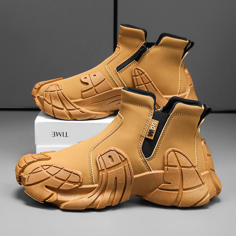 Męskie nowe buty sportowe casual oddychające antypoślizgowe odporne na zużycie wysokie outdoorowe do wędrówek pieszych buty męskie duży rozmiar