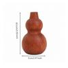 Wooden Flower Vase Aesthetic Wood Decorative Rustic for Home Decor