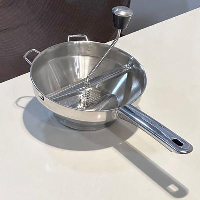 Mulino rotante per alimenti in acciaio inossidabile Morse, ottimo per preparare zuppe di verdure e purea, utensili da cucina creativi