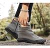 Men's High-Top Martin Boots: Breathable, Non-Slip, Trendy Workwear Shoes for Autumn