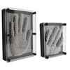 3D Handabdruck Metallplatte Dreidimensionaler Handabdruck Nadel Spielzeug Geschenk Dekoration Schmuck