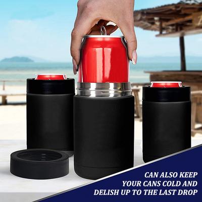 12oz Stainless Steel Beer Cold Storage Tank with Opener Double Wall Vacuum Insulated Thermos Bottle for Drink Can Mug Cool Cold