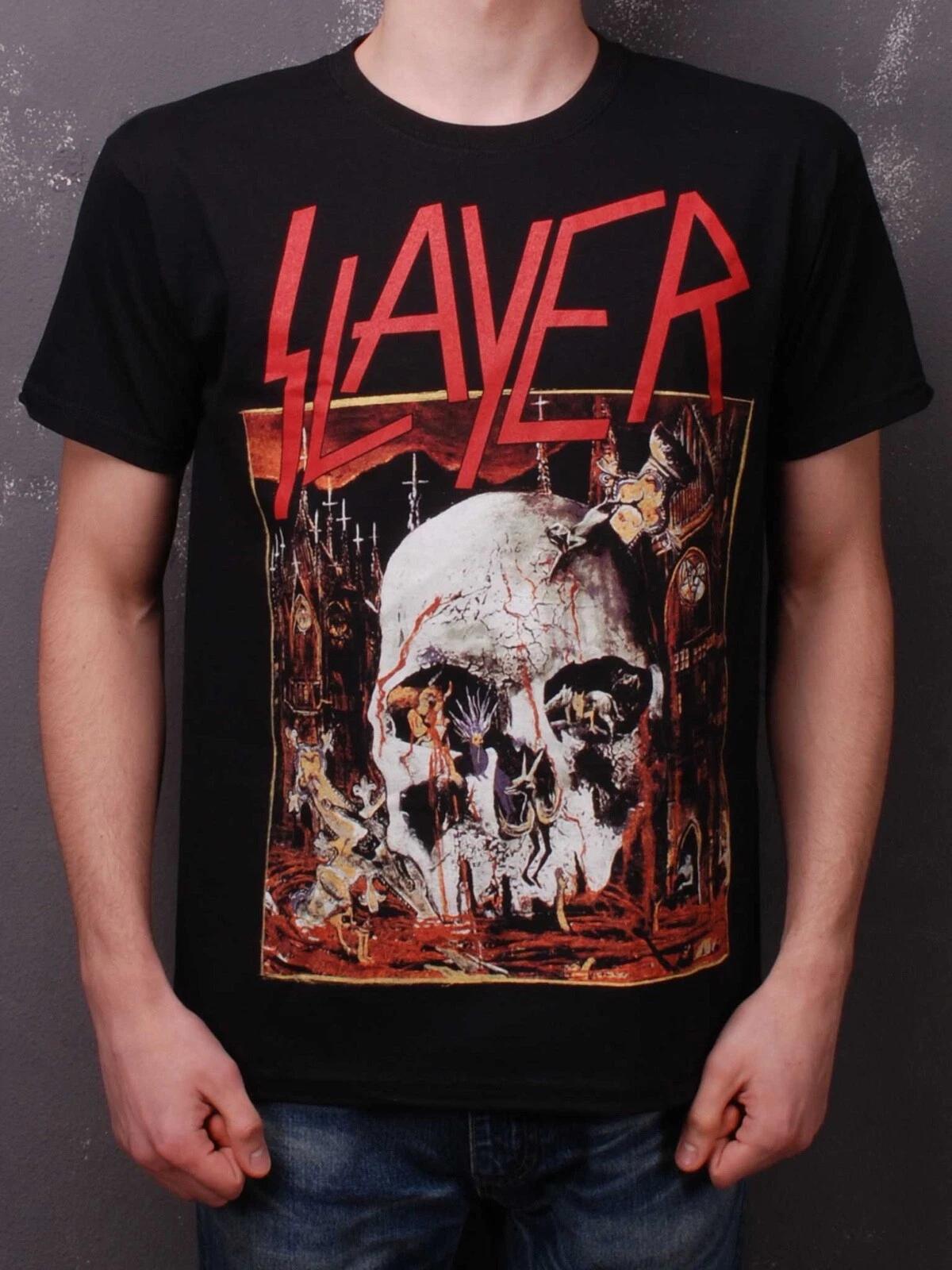 Slayer - South Of Heaven Black T-Shirt S