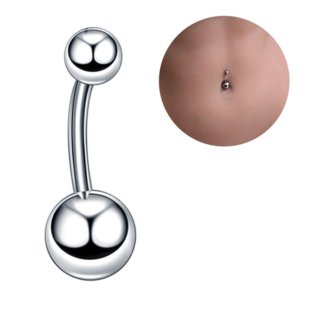 1 шт. кольцо для пупка из нержавеющей стали — фото 4