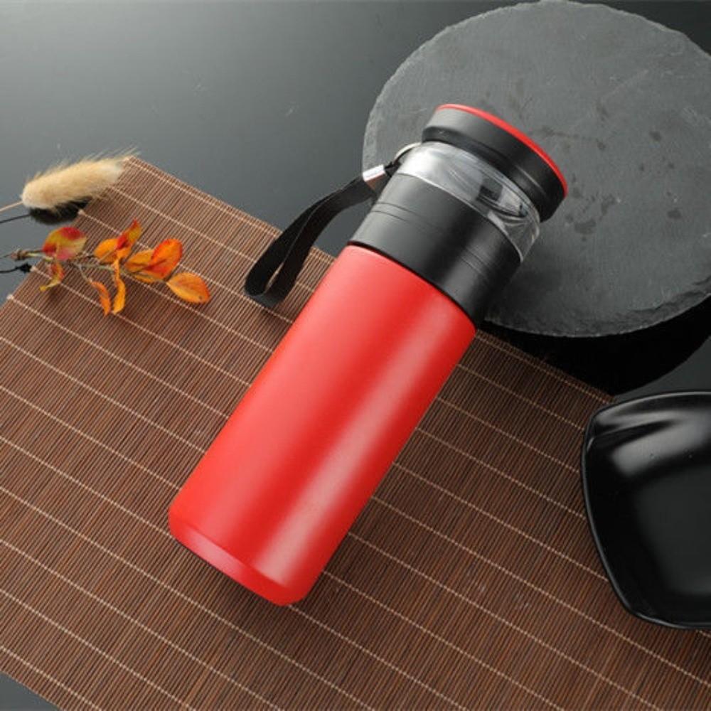 500ML Capacity Insulated Cup Leak-Proof Tea Brewing Cup Portable Tea Infuser Bottle