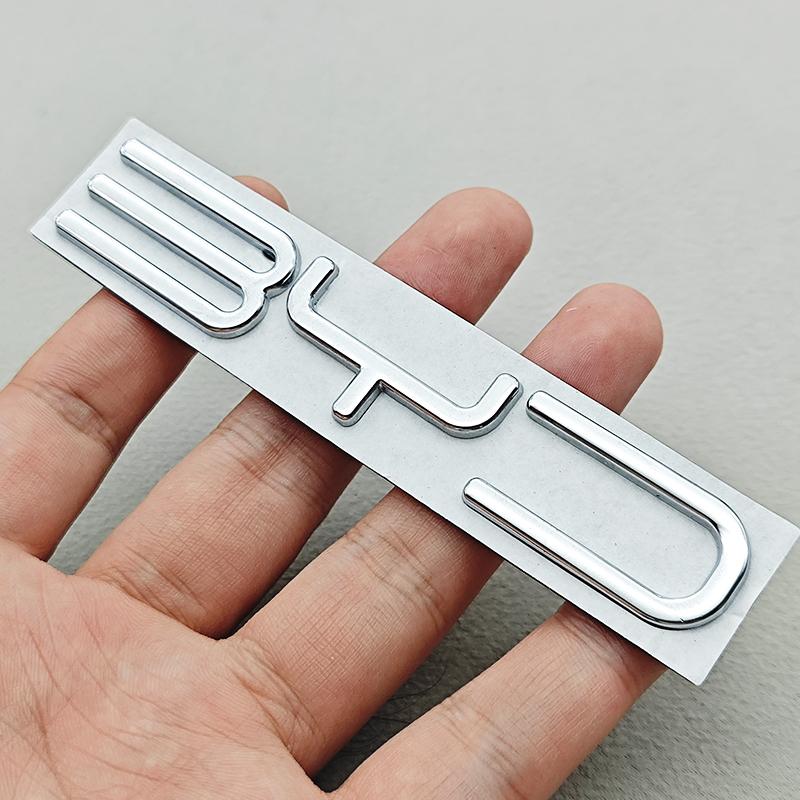 

1Pcs For BYD SEAL QIN HAN SONG Plus ATTO3 Auto 3D Metal BYD Logo Car Letters Badge Tail Sticker Rear Trunk Emblem Accessories