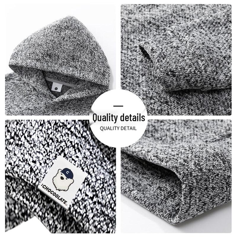 CHOCOOLATEIT Men's Loose Fit Hooded Sweatshirt
