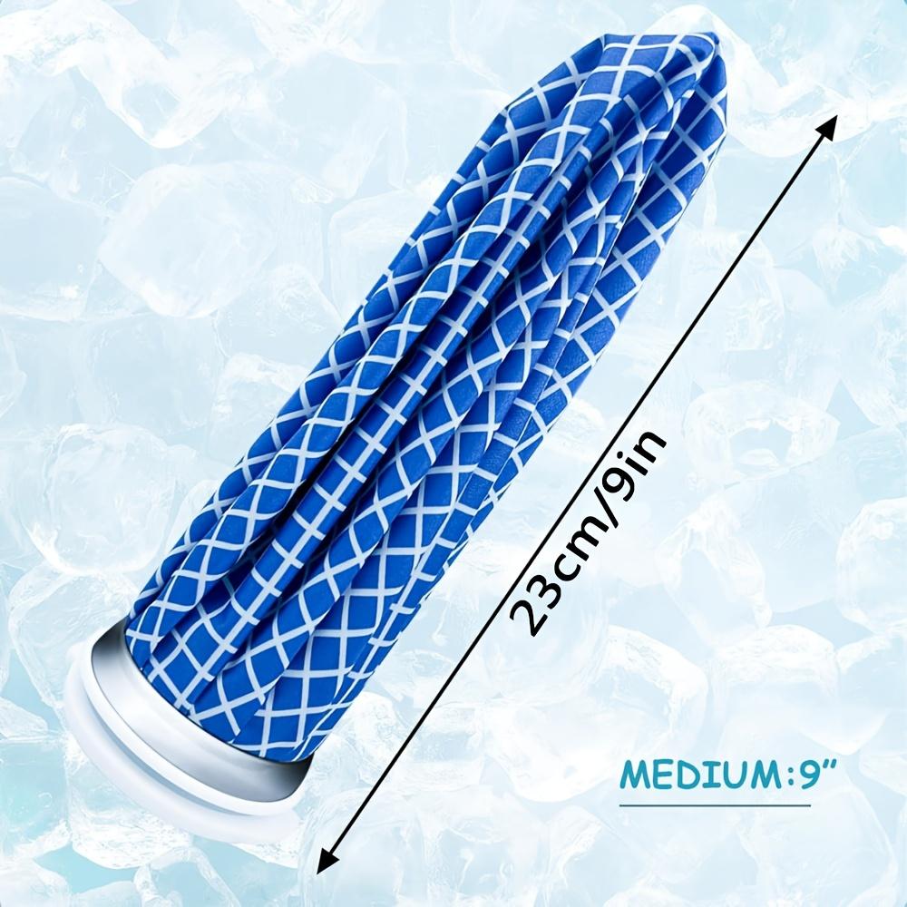 

Пакеты со льдом для холодовой и тепловой терапии при травмах - Эластичный дышащий пакет без протечек - Облегчают головную боль, спортивную боль - Размеры 6 /9 /11 9in