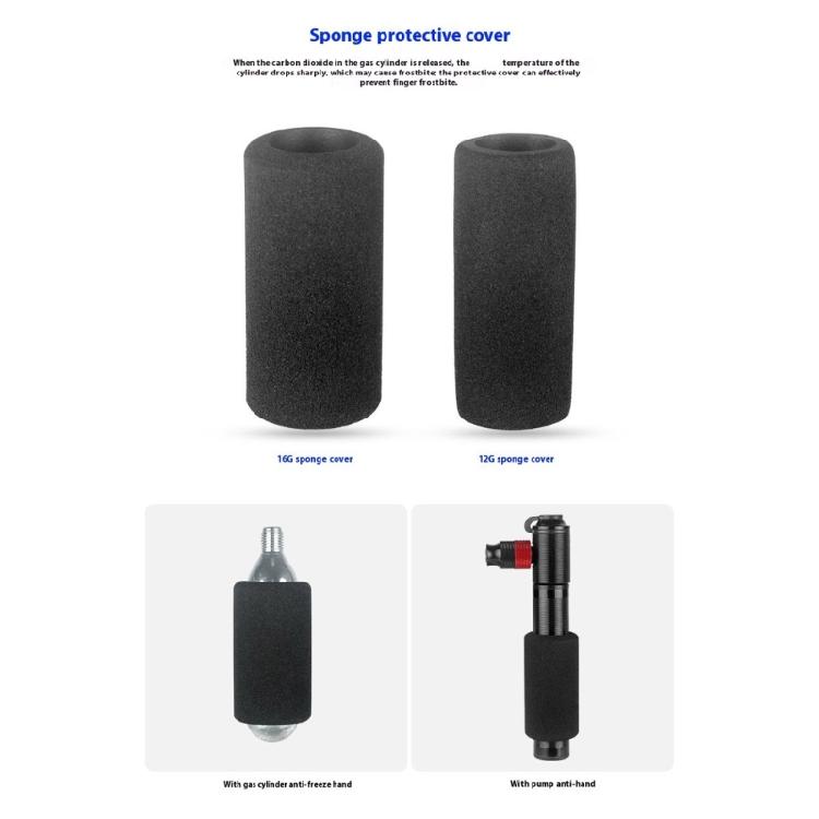 Aluminum Alloys Bike Tire Inflation Tool CO2 Small Cycling Tire Pump Fast Inflator Portable Cycle Tire Pump Easy To Use