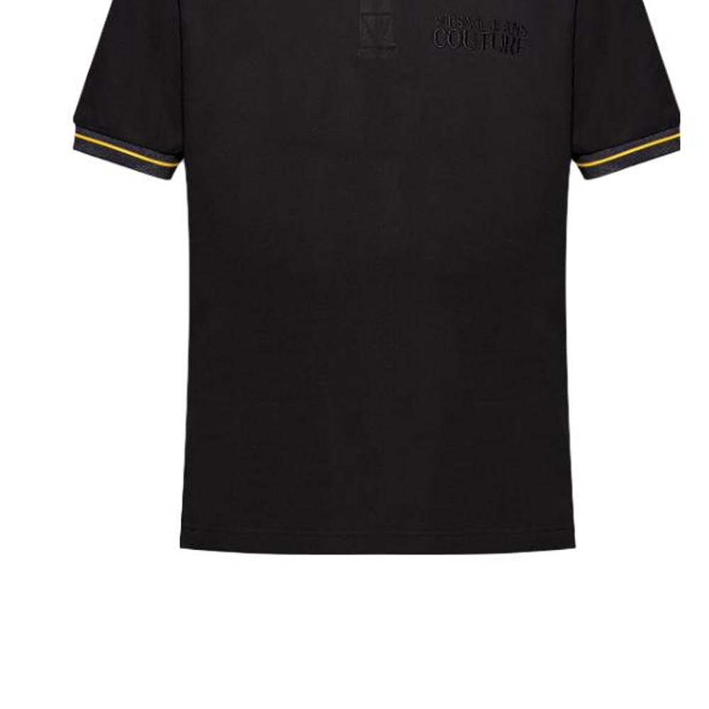 Versace Jeans Couture Koszula polo w wzór barokowy 75GAGT05-CJ01T-899