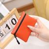 1Pc Mini Coin Bag Pouch Coin Purse Ladies Zipper Wallets Small Women Business Card Holder PU