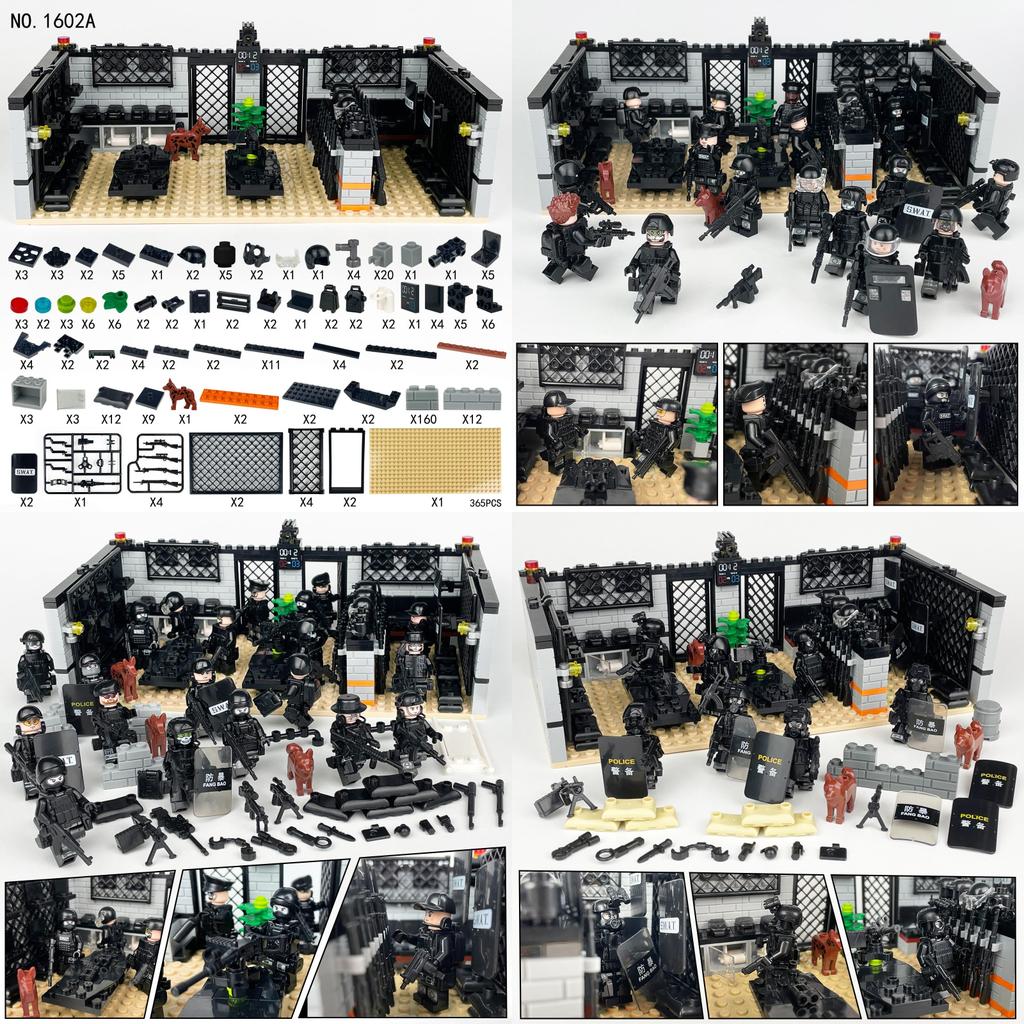 Military Scene Building Blocks With Abs Plastic For Kids And Collectors