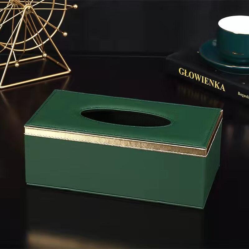 De Rian Nordic Style Leather Tissue Box