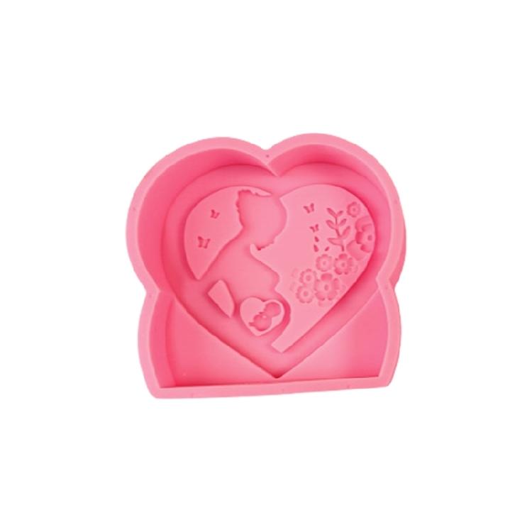 Silicone Molds Mother s Pregnancy Candle Molds Mother s Day Plasters Molds Casting Molds Soap Molds for Candle Making 1