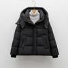 Feather White Duck Down New National Standard Women's Simple Solid Color Hooded Down Jacket Women