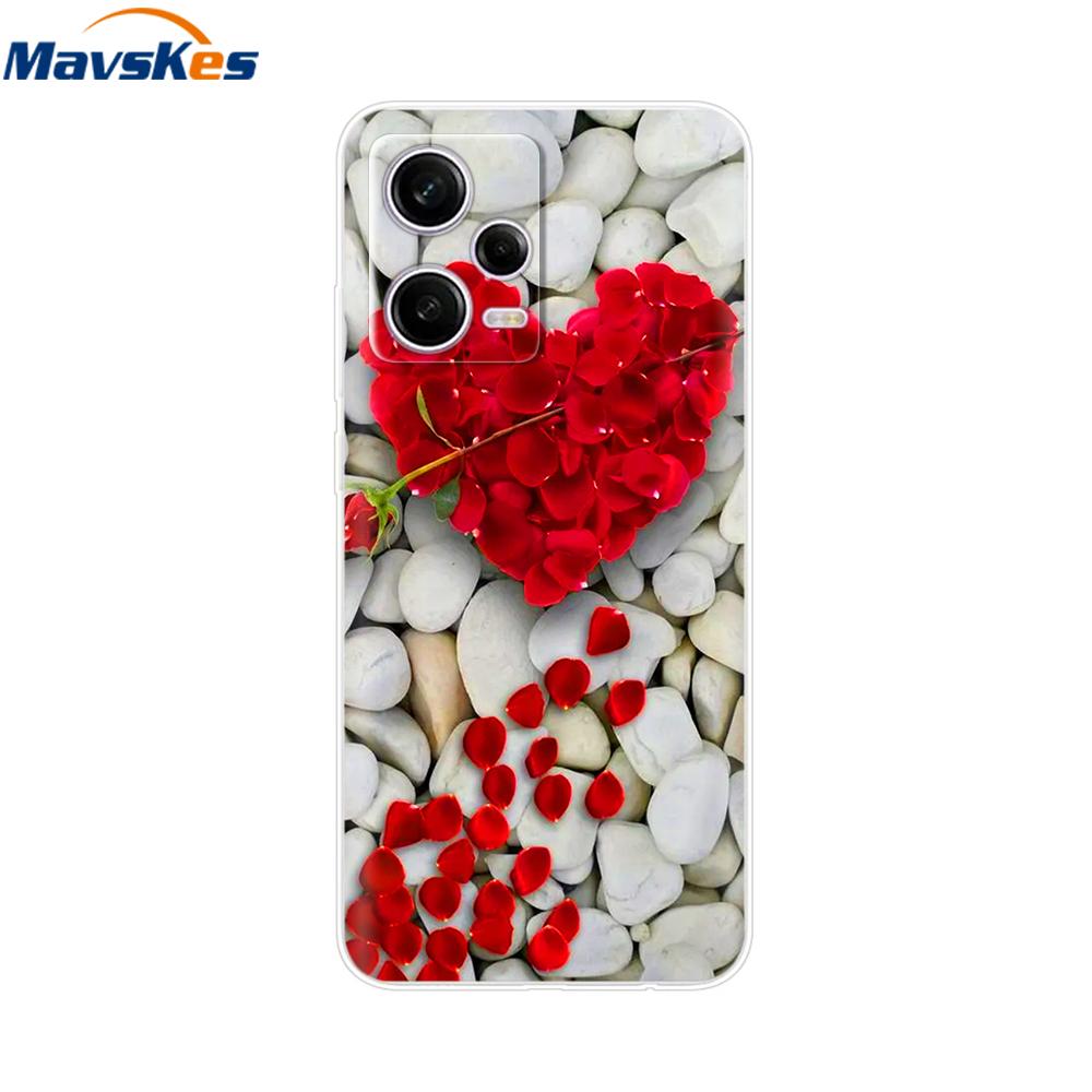 For Xiaomi Redmi Note 12 Pro 5G Case Transparent Soft TPU Back Cover For Redmi Note 12 Pro Plus Note12 5G 4G Cases Cover Fundas